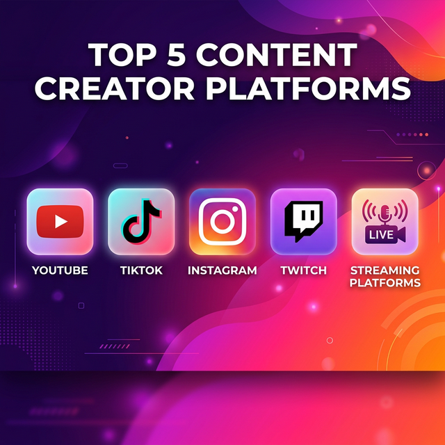 Top 5 Content Creator Platforms