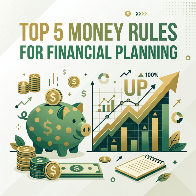 Top 5 Money Rules for Financial Planning (💲 Personal Finance)